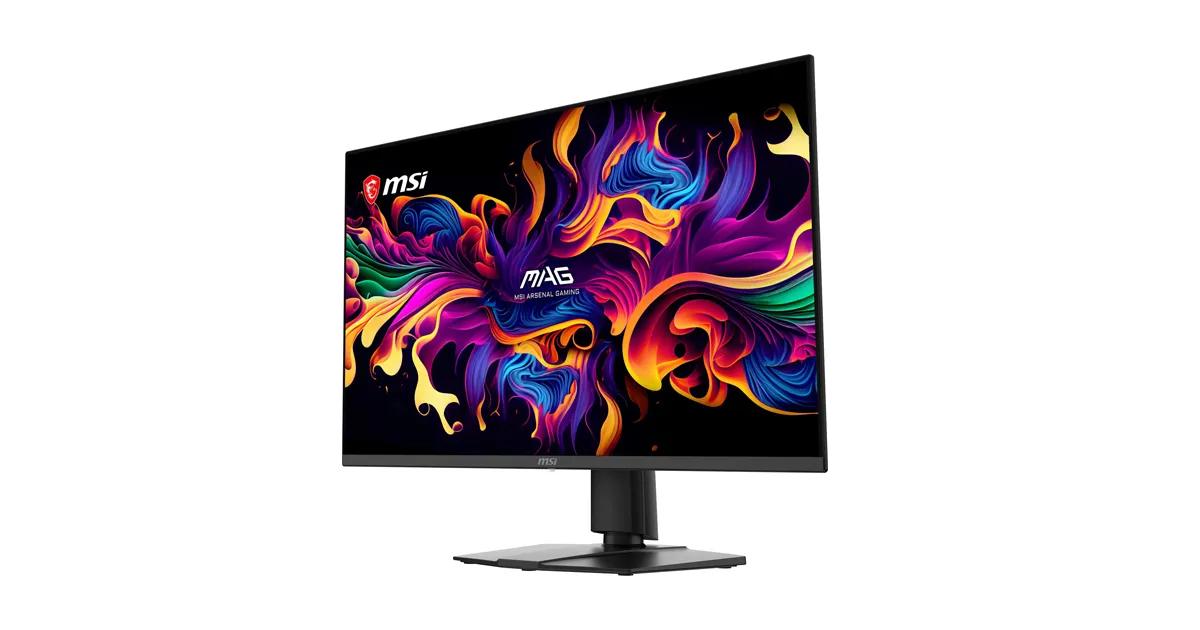 Špičkový herní monitor MSI MAG 321UP QD-OLED X24 zlevnil! 4K a QD-OLED pořídíte pod dvacet tisíc