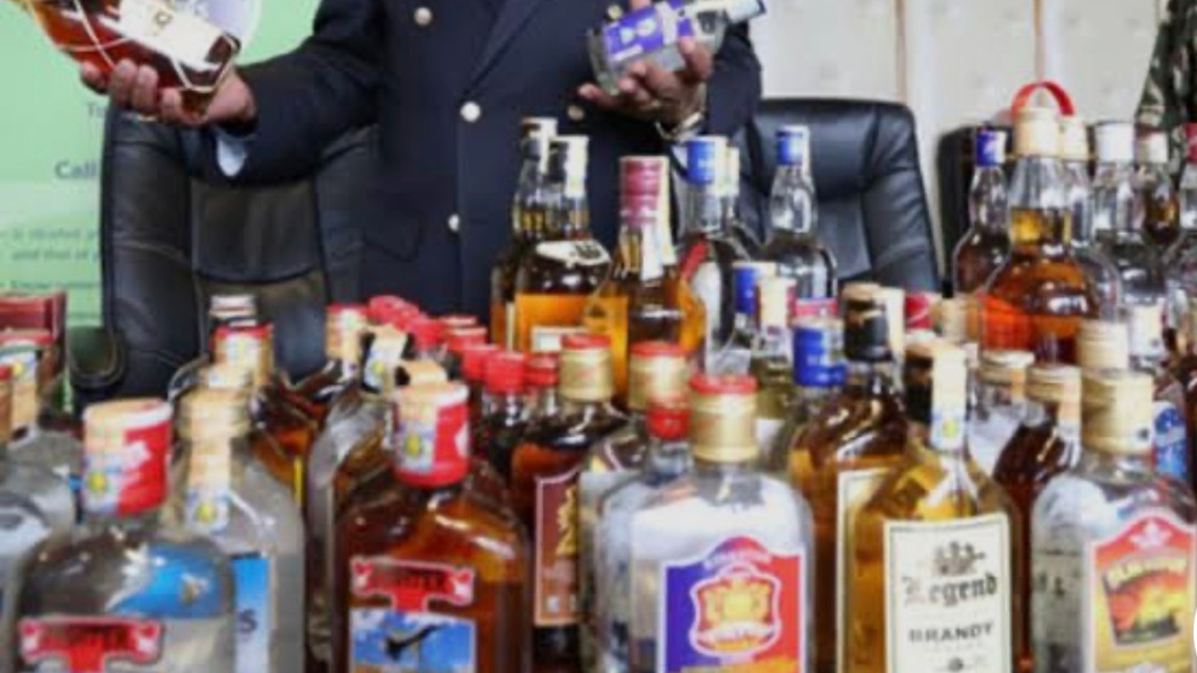 An assortment of alcoholic spirits sold in Kenya: KEBS is on the spot for the flooding of illicit drinks in Kenya