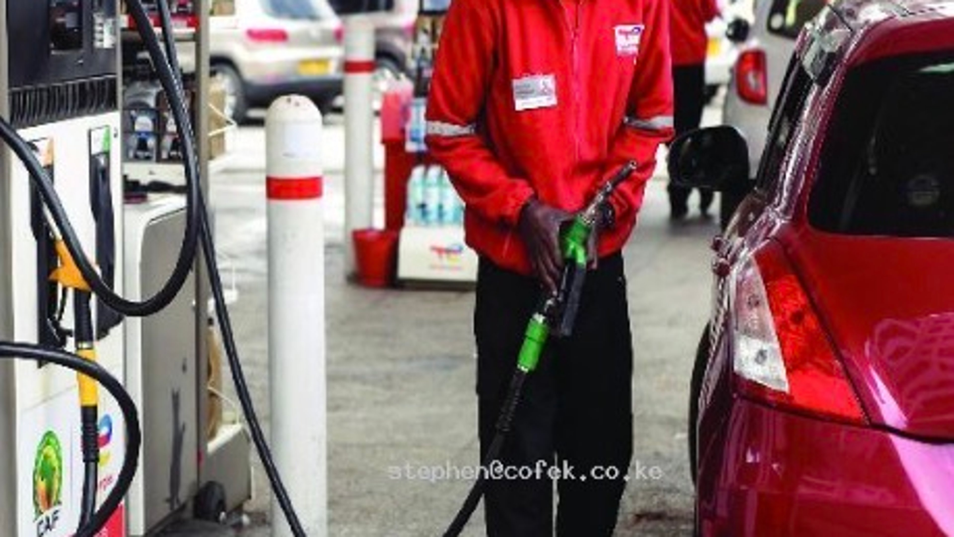 A fuel attendant fills a car: MV Paloma fuel rejection fallout has occasioned huge tax questions on OMCs