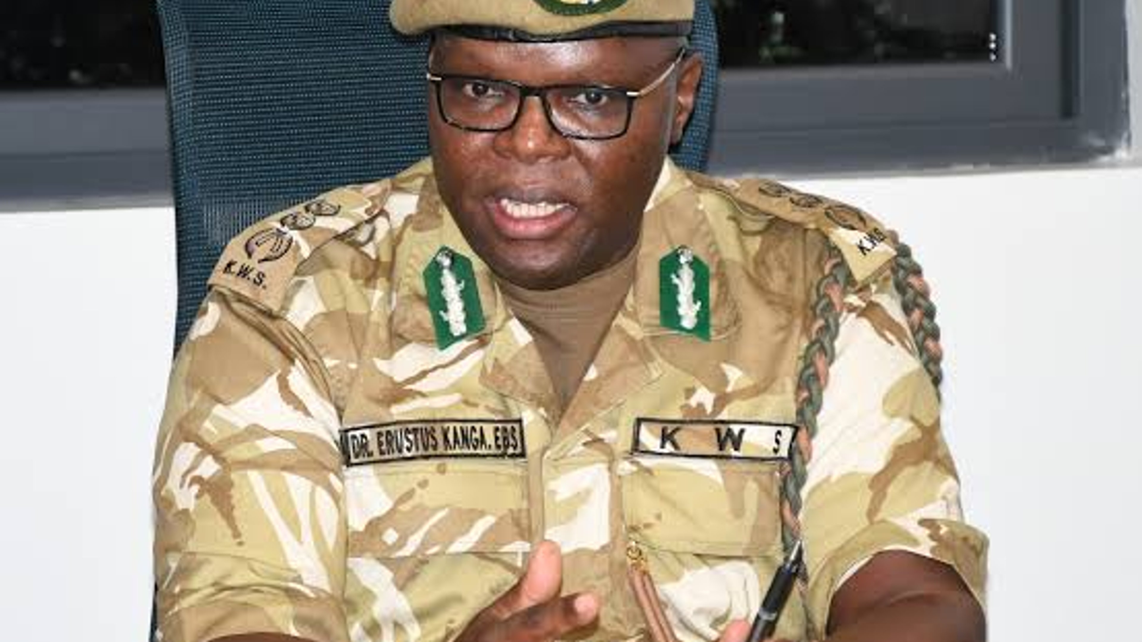 Prof. Erastus Mutembei Kanga as Director-General of the Kenya Wildlife Service (KWS) for a further three years