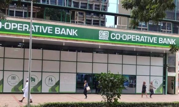 A Cooperative Bank branch building: The Bank has opened an executive banking services branch at the Dr Jennifer Riria Building in Nakuru 