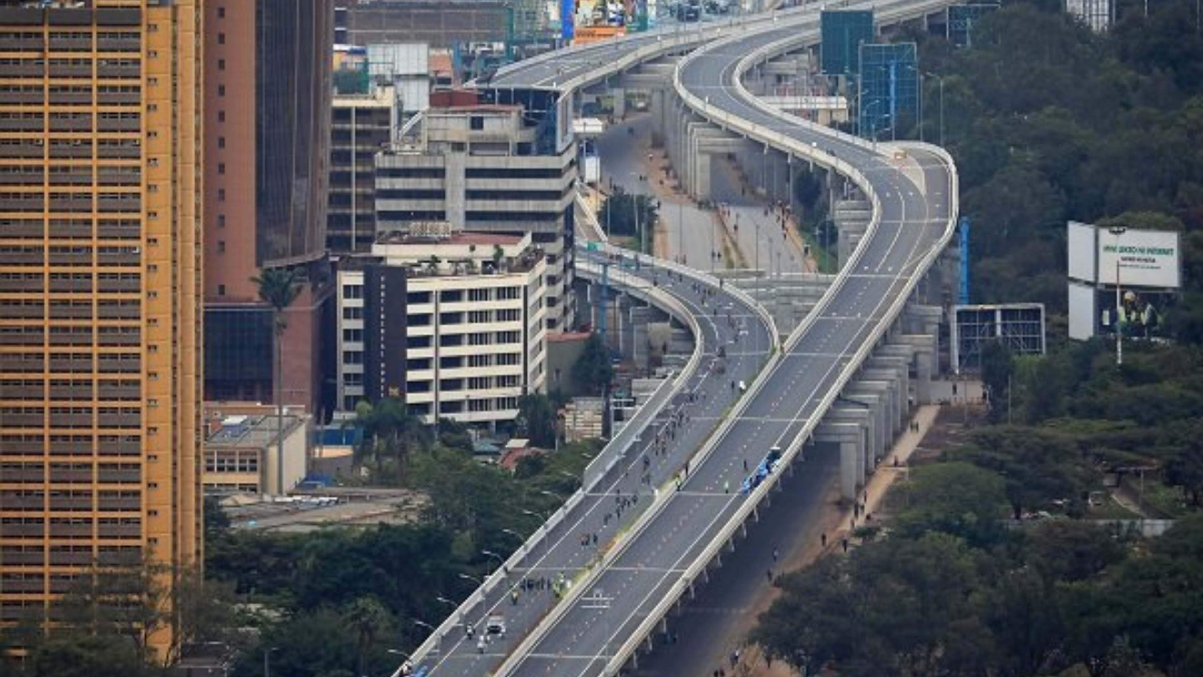 A section of the Nairobi Expressway toll road around Nyayo House: The Sh12 securitization is no cure for Kenya’s expensive roads, high pending bills and massive corruption