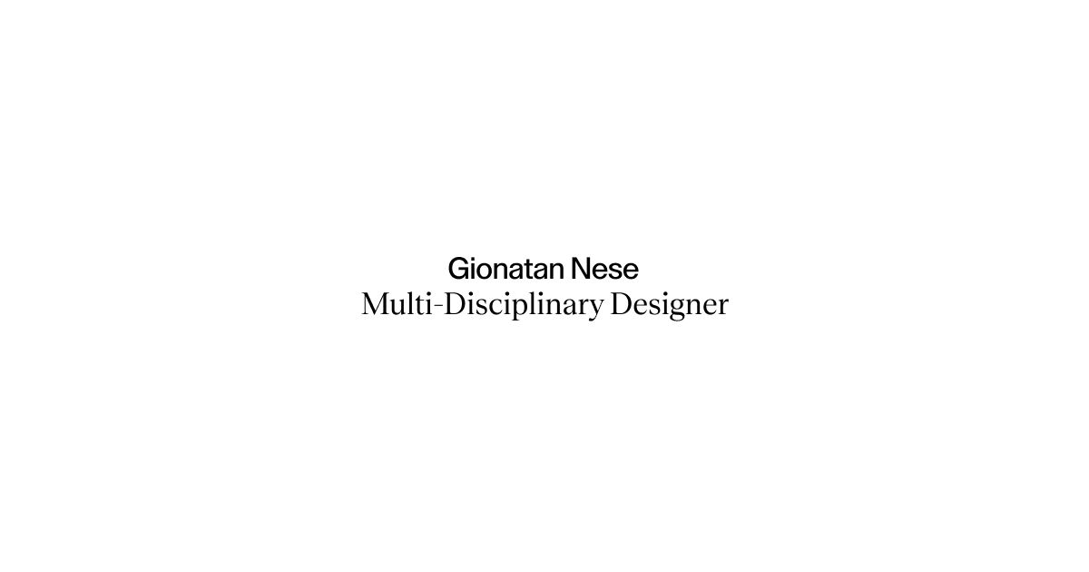 Gionatan Nese '26