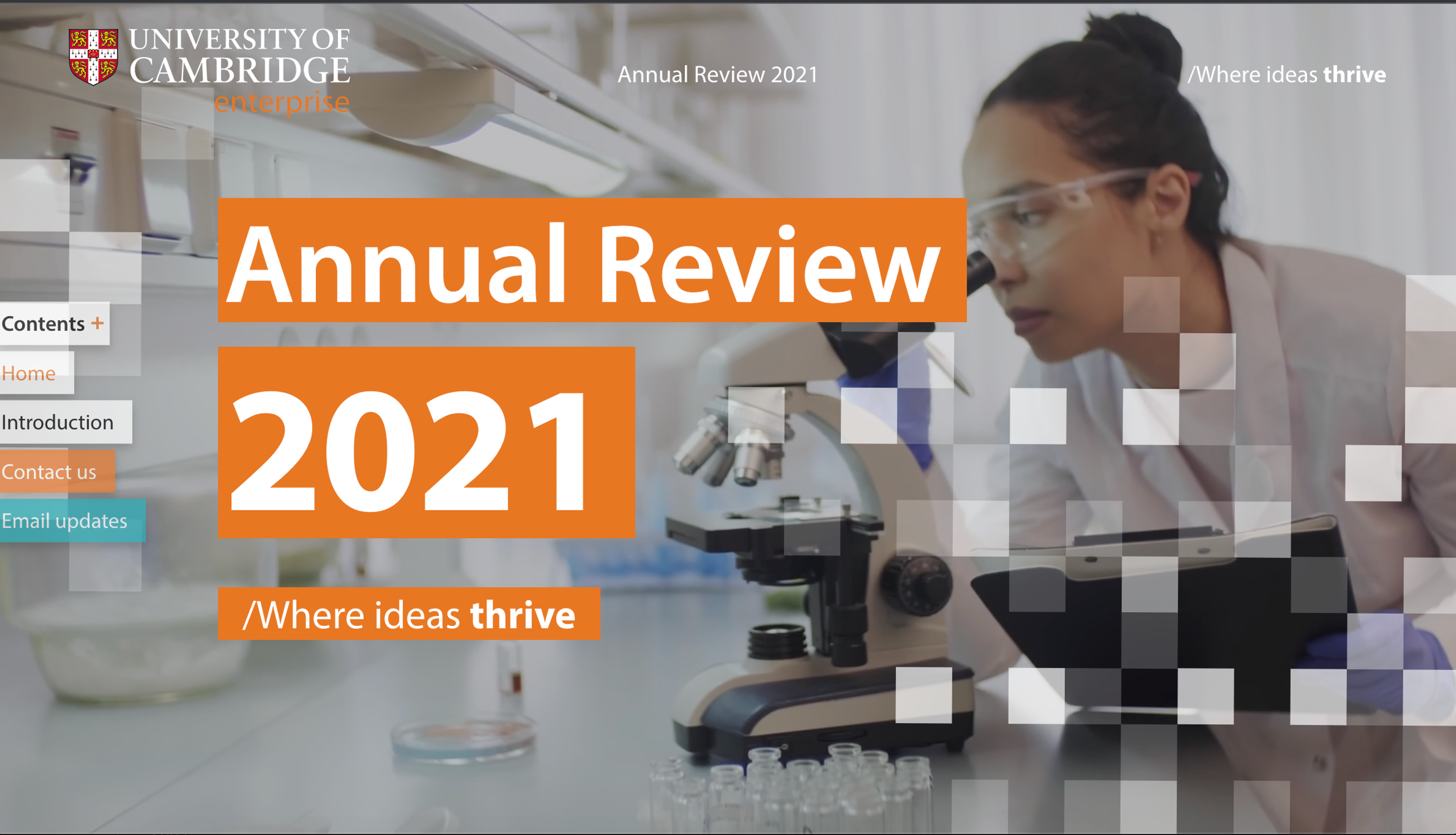 Cambridge University - Annual Report 2021