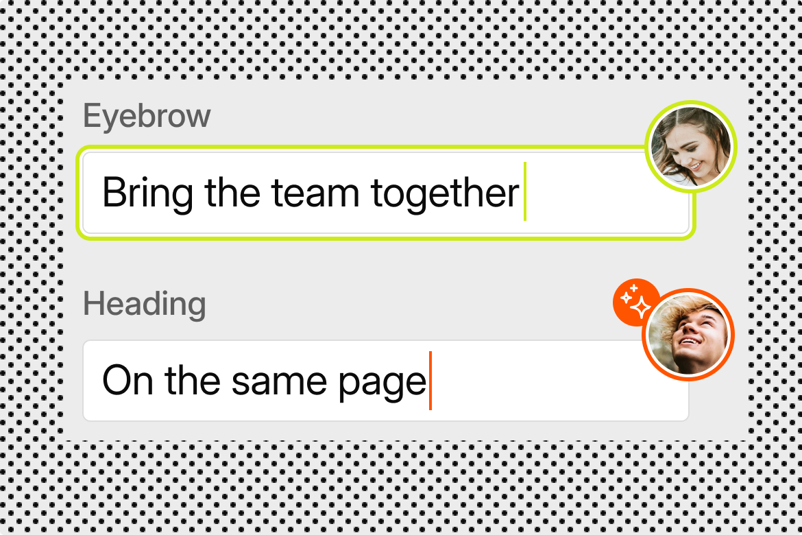 people collaborating in the same document