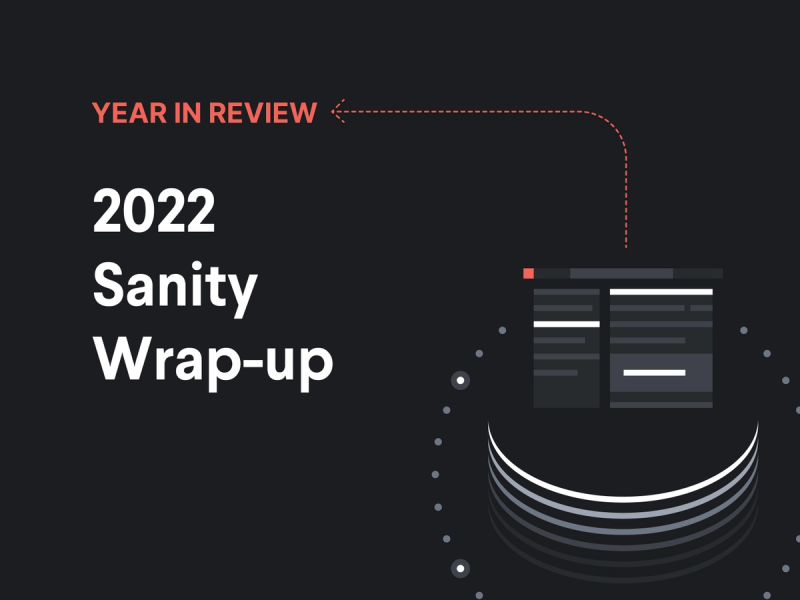 2022 Sanity Wrap-up