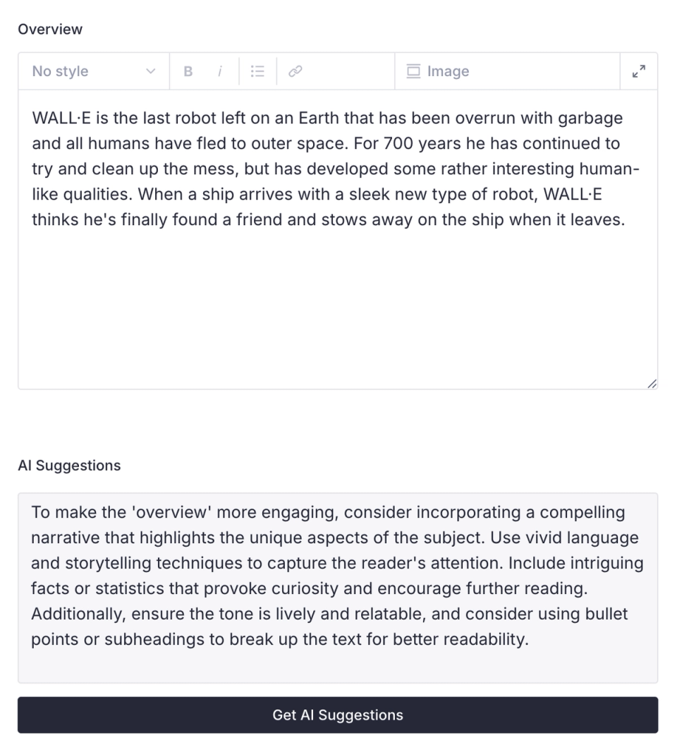 Sanity Studio input component preview Sanity Studio input component preview
