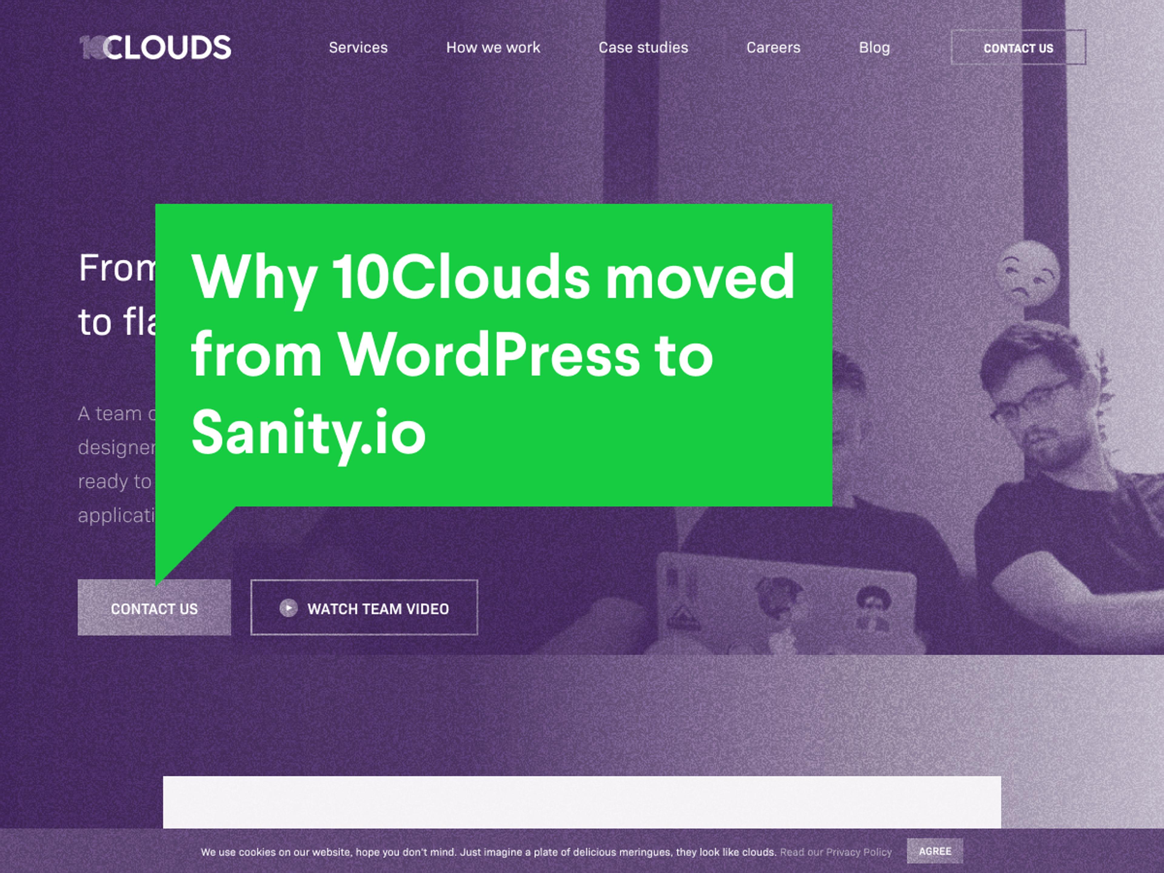 Why 10Clouds moved from WordPress to Sanity.io