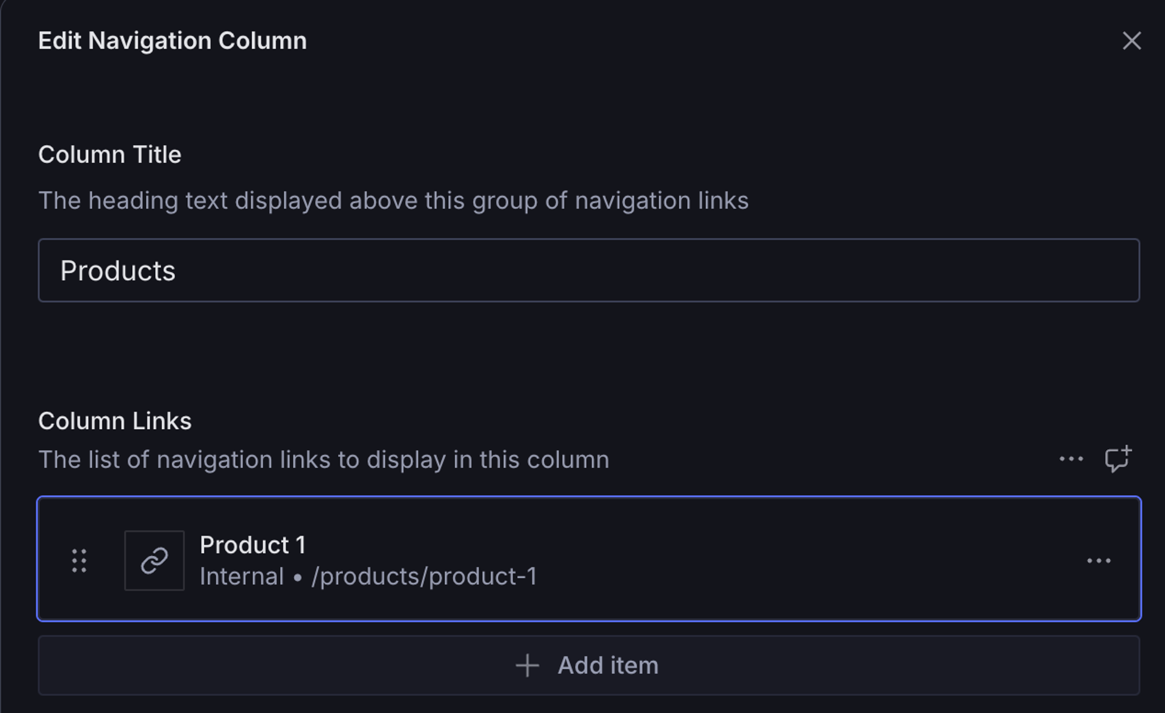 Image showing preview of a link
