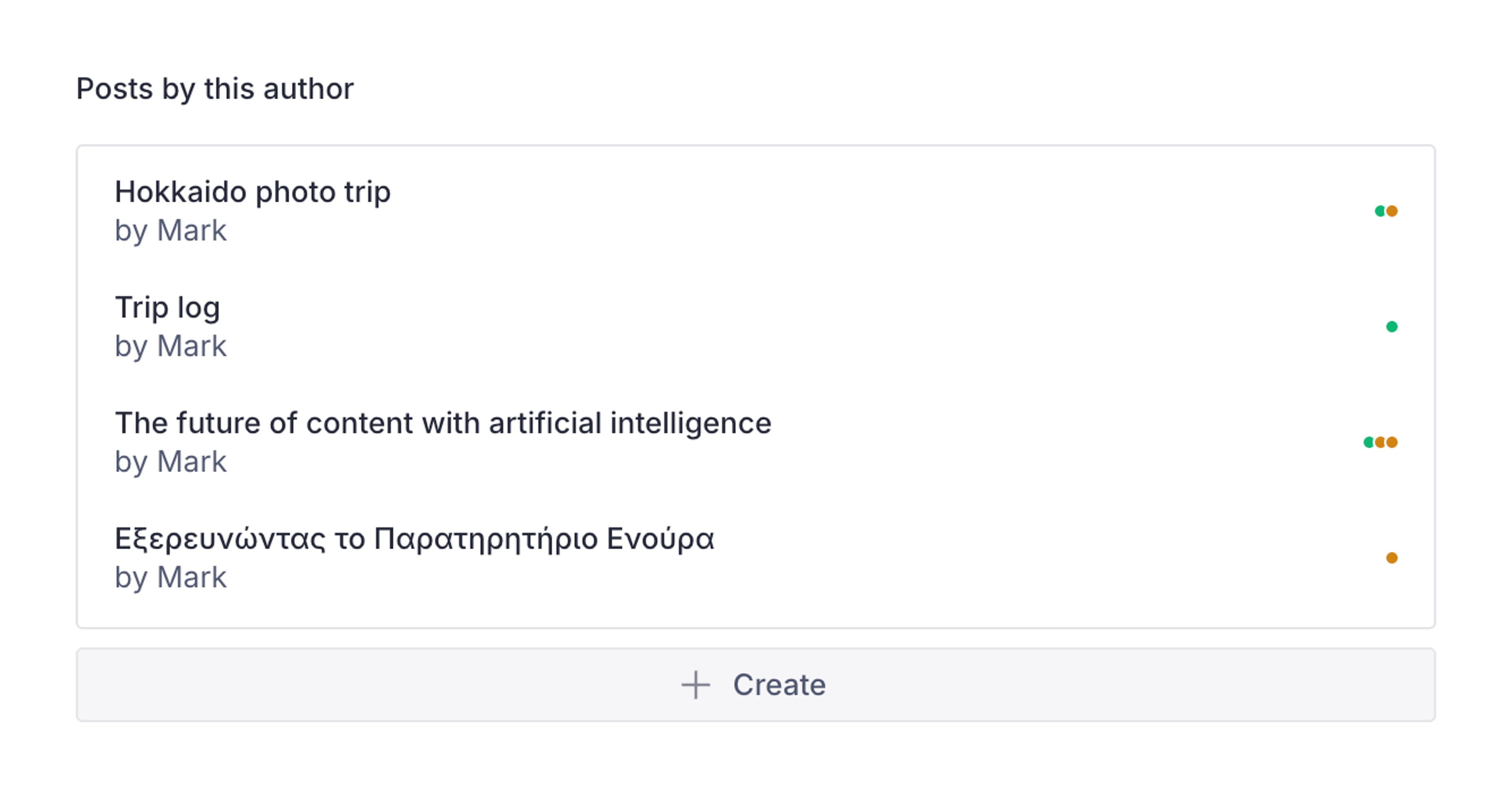 The incoming reference interface showing "Posts by this author"