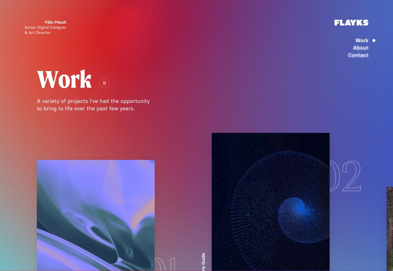 Work page for flayks.com