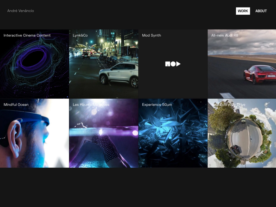André’s portfolio page André’s portfolio page