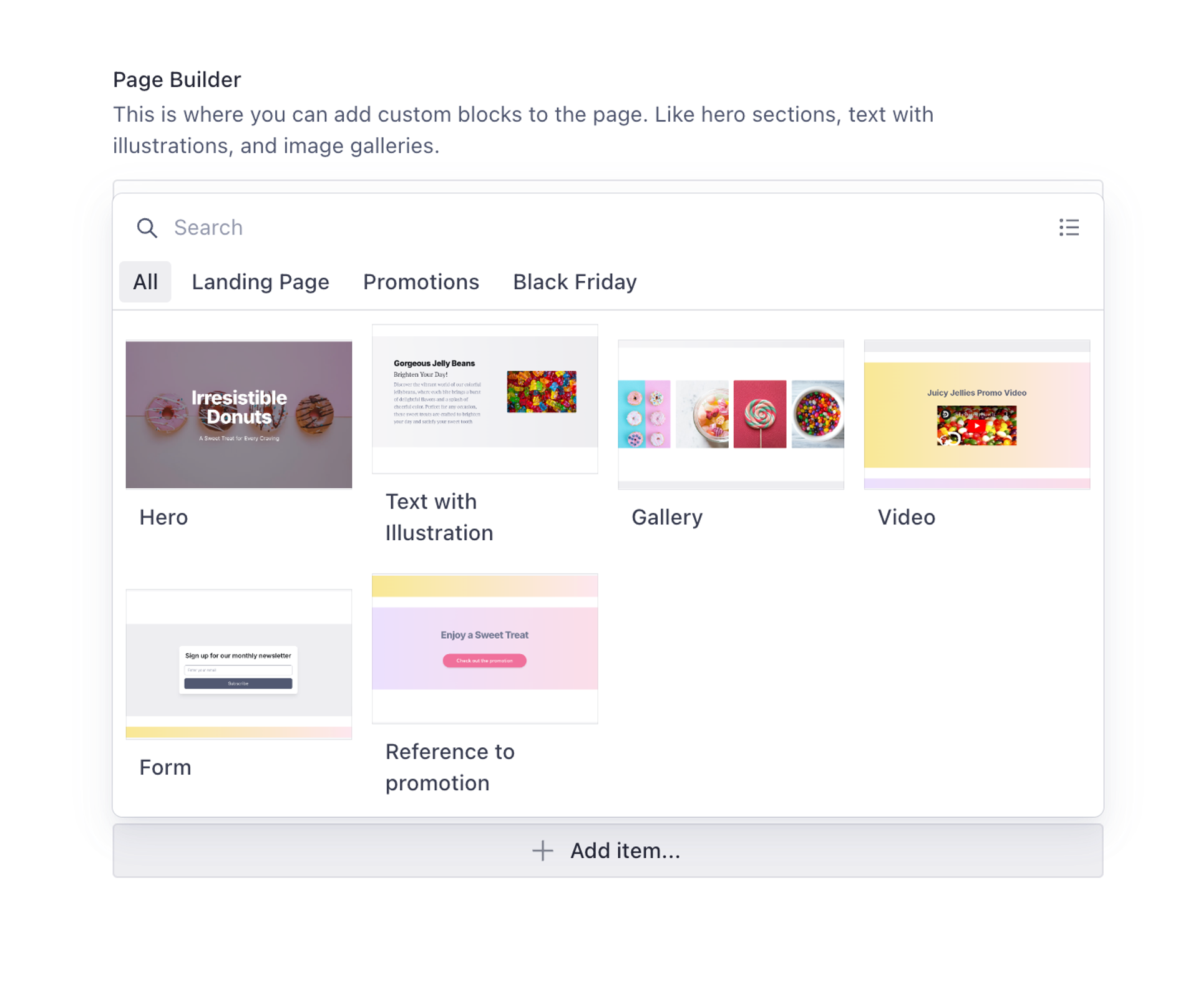 How to use structured content for page building | Sanity Docs