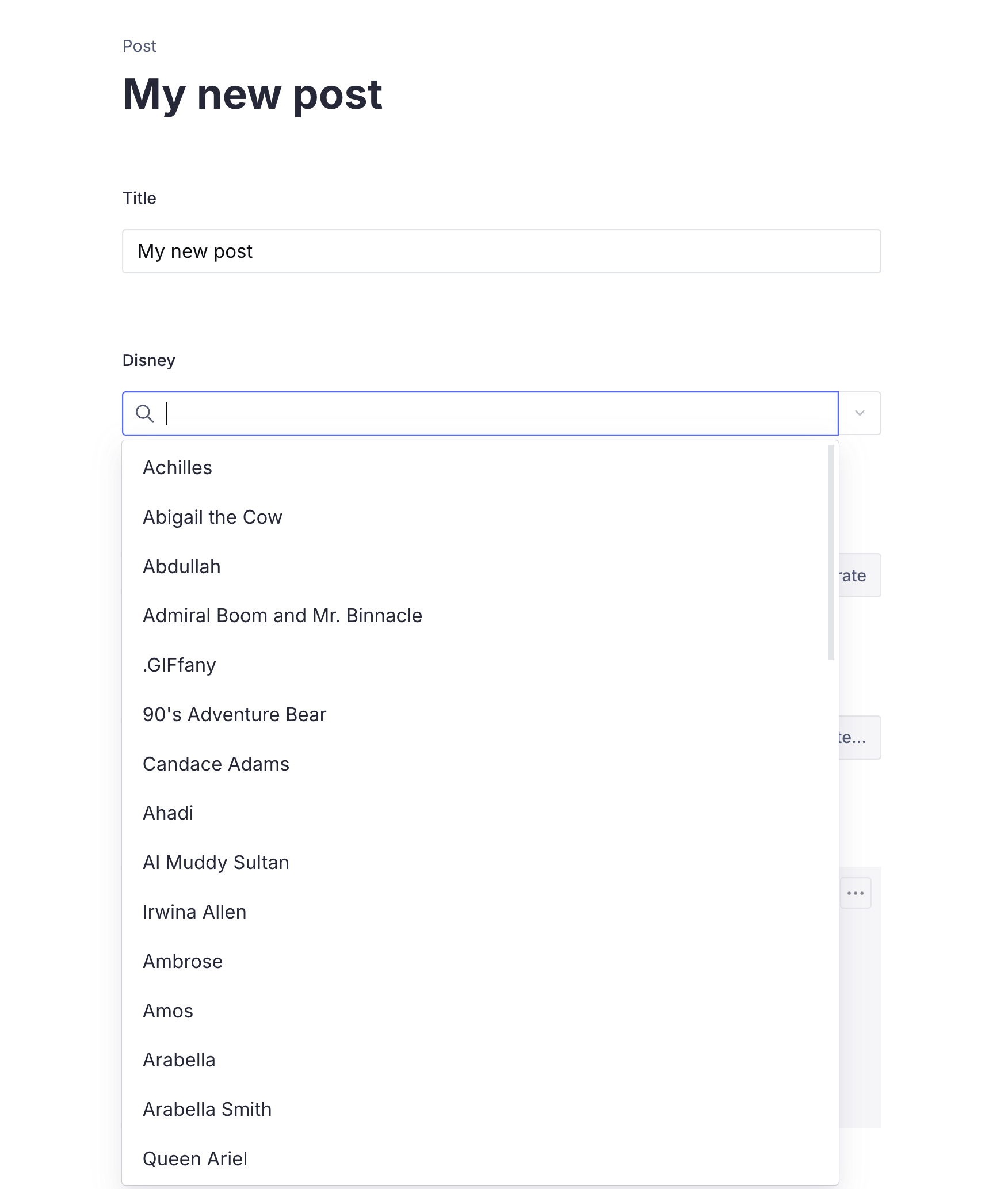 The field in your Sanity document fetching remote data