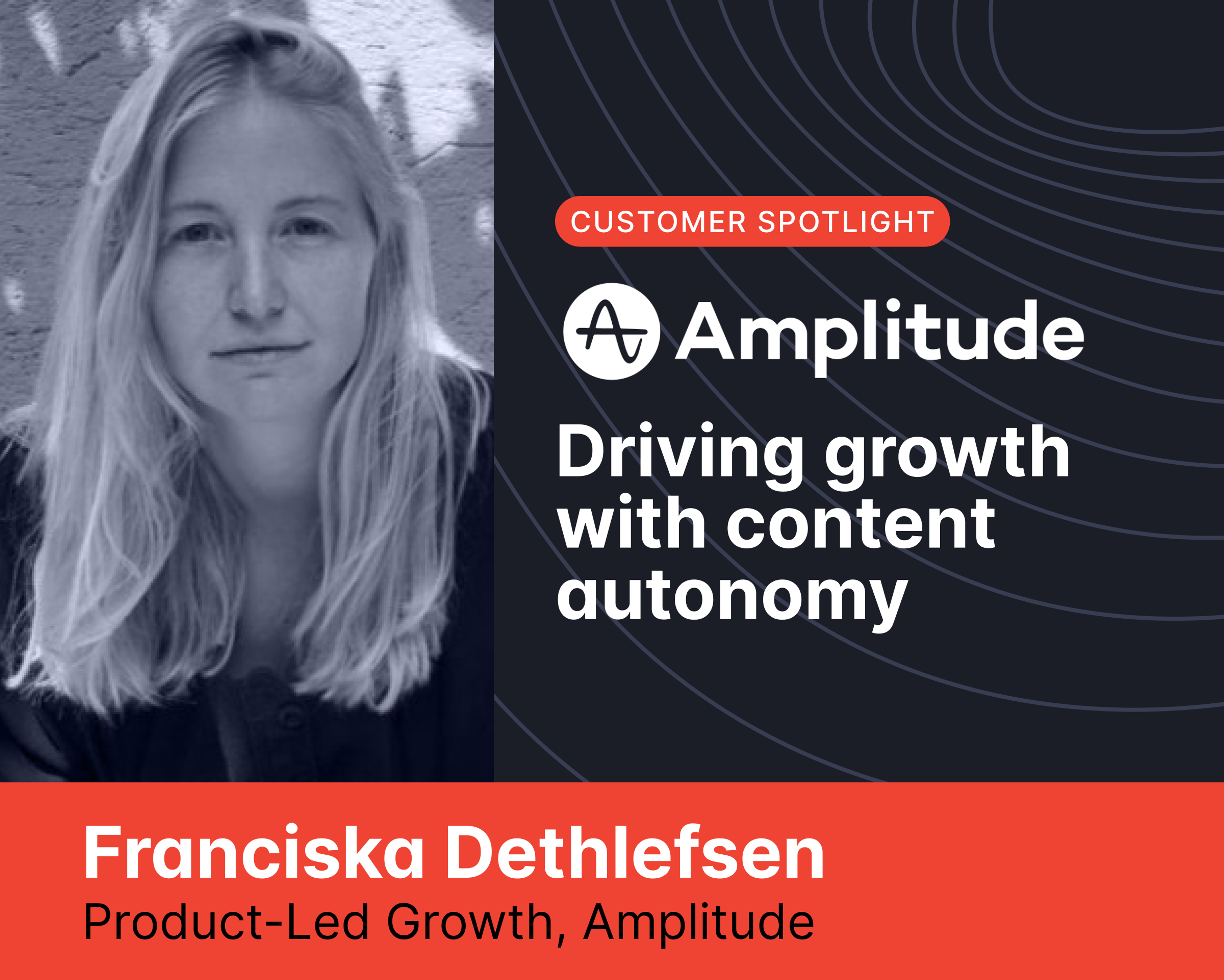 Franciska Dethlefsen, Sr. Dir., Growth Marketing, Amplitude