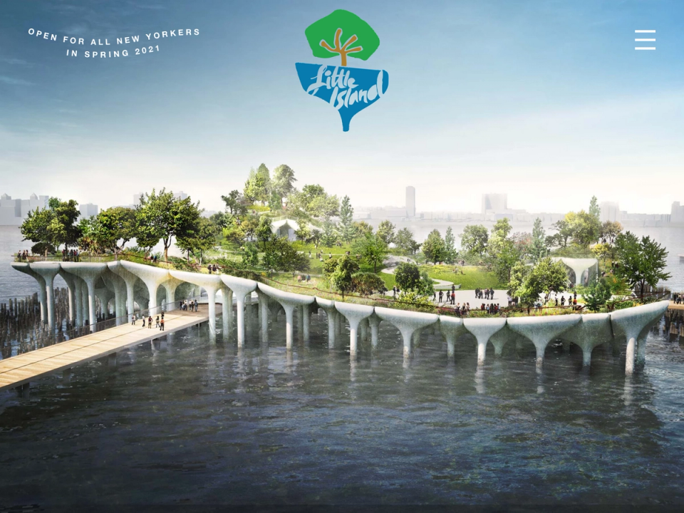 Pier 55 / Little Island frontpage Pier 55 / Little Island frontpage