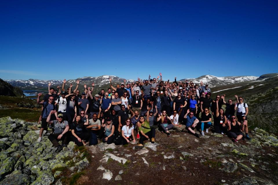 The Sanity team in Norway The Sanity team in Norway