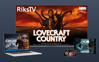 RiksTV Screen Displays Movies