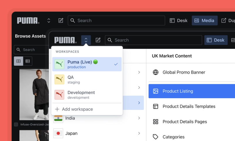 Case study PUMA moves fast and gets global teams in sync with Sanity