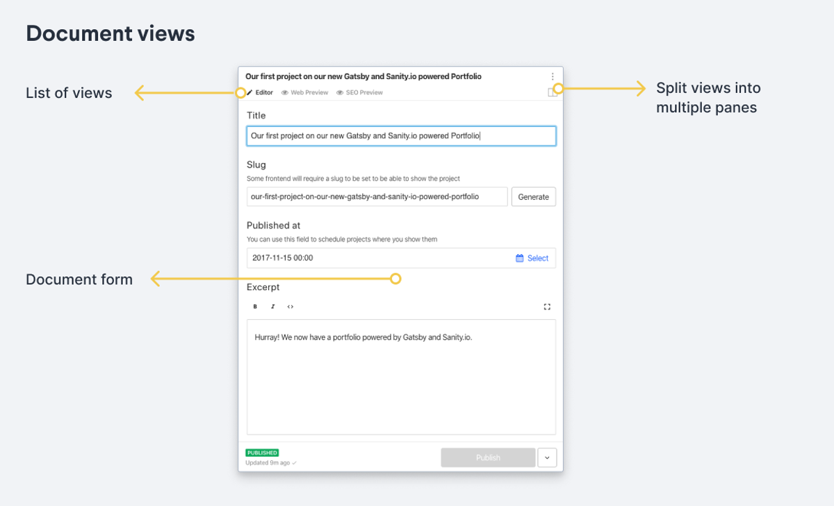 Structure Builder API Reference | Sanity Docs