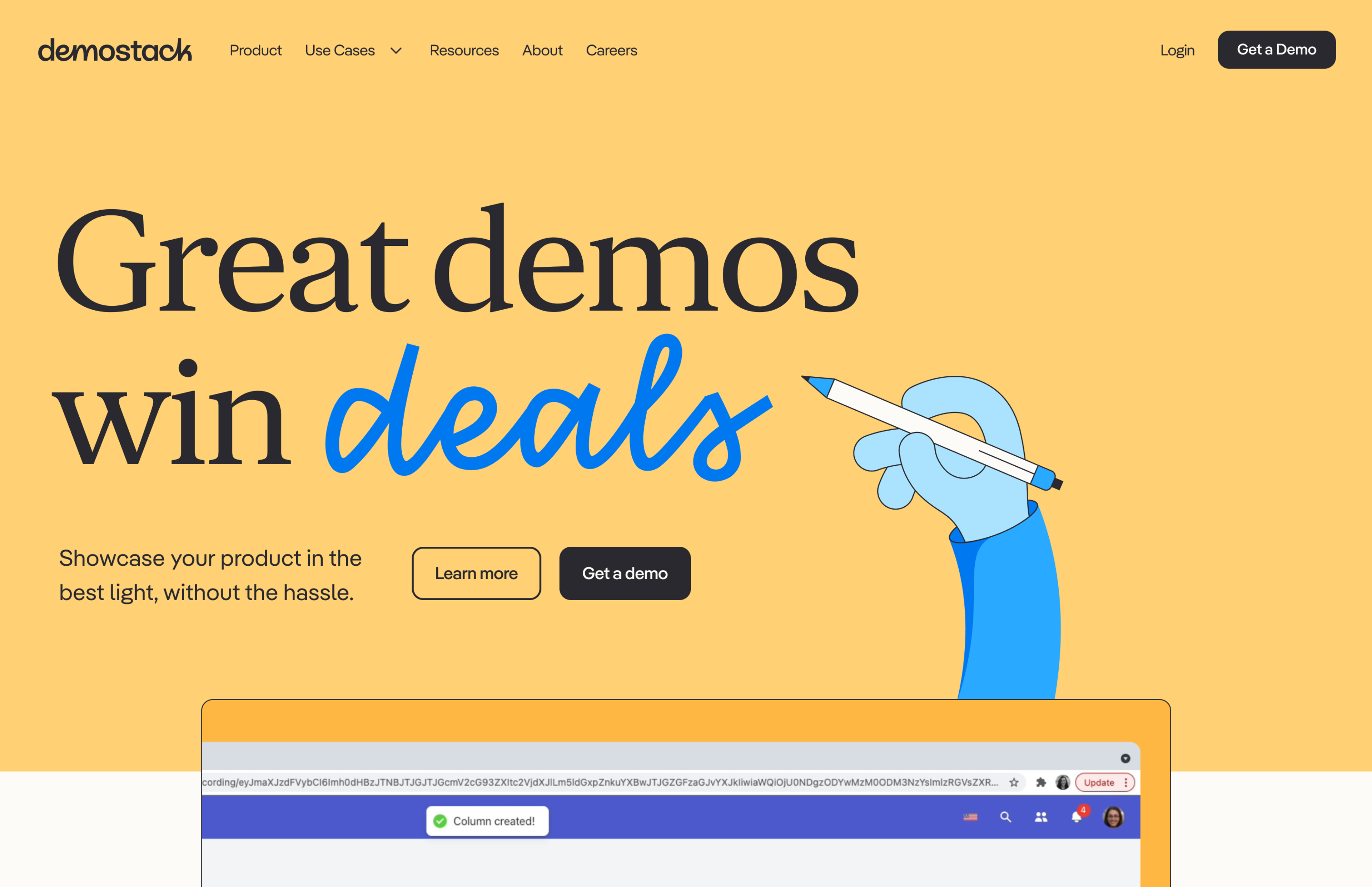 Demostack Marketing Site