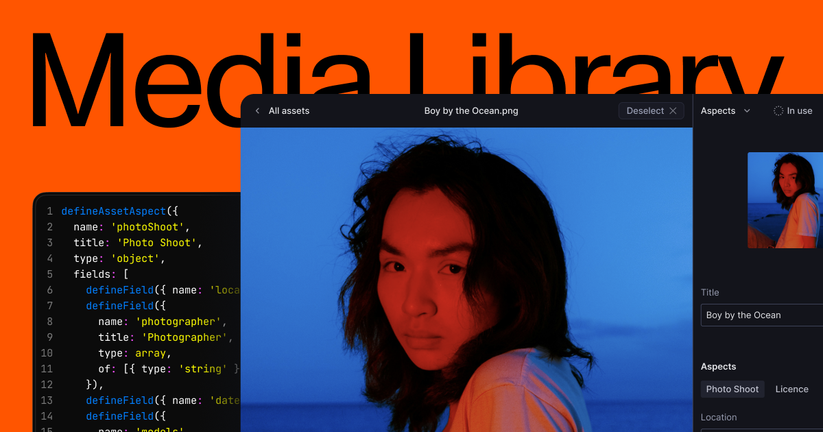 Media Library: Structured media management for teams | Sanity