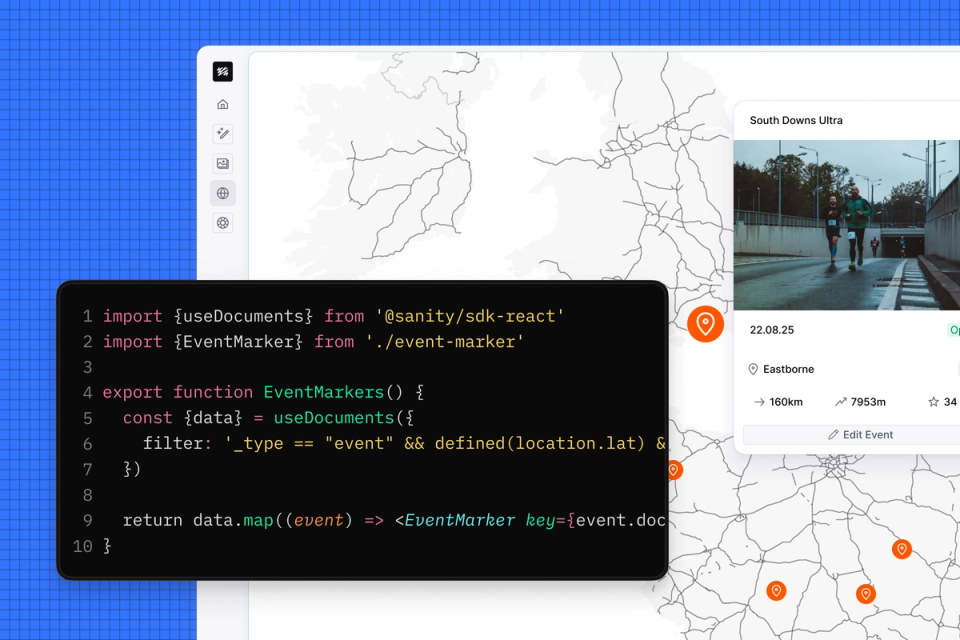 A map app built with App SDK