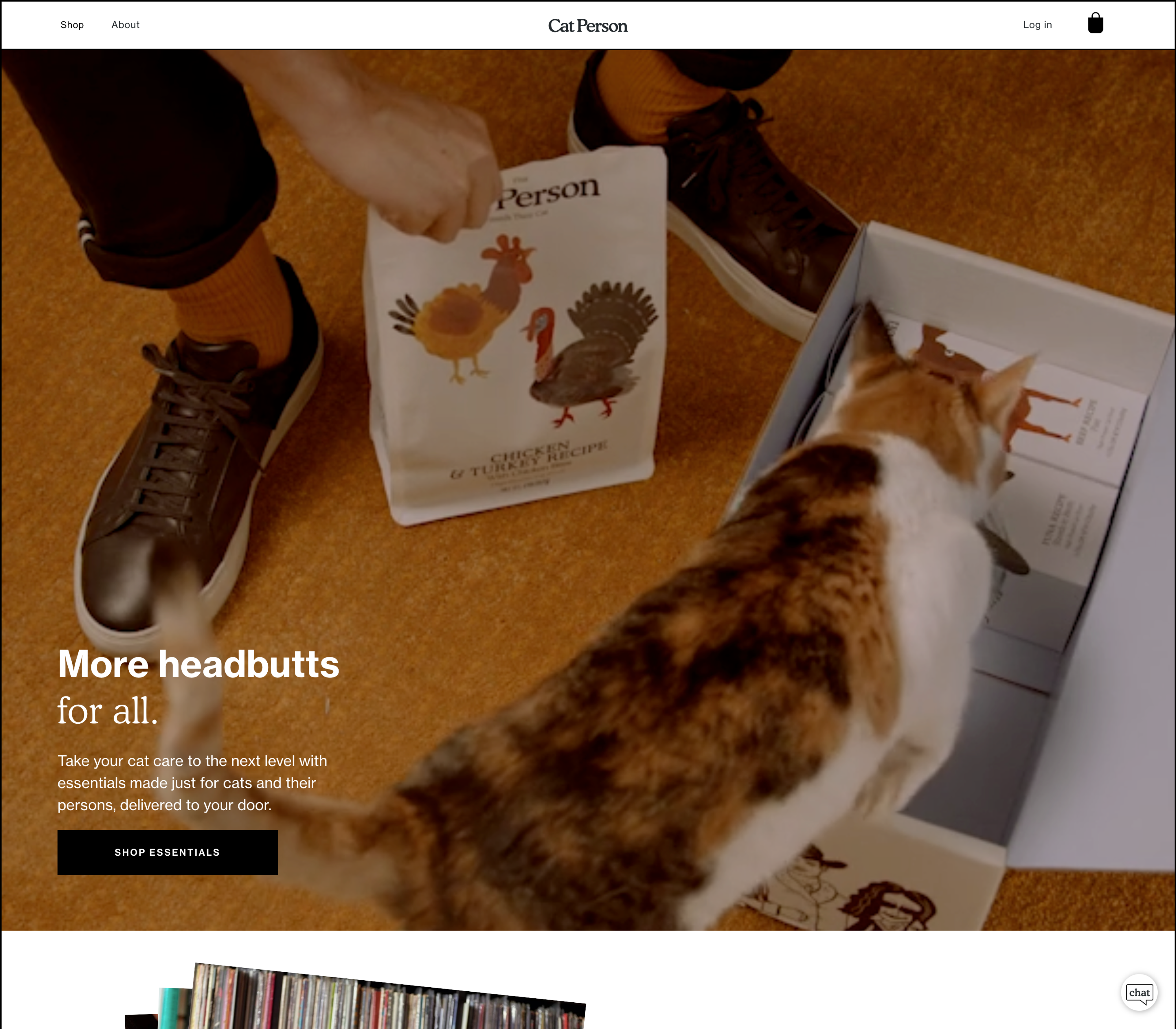 The Cat Person Homepage