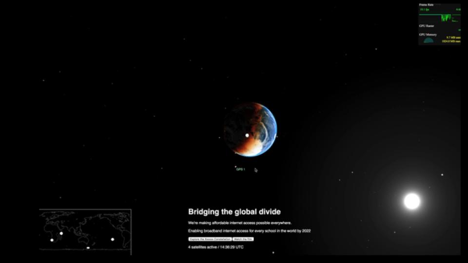 WebGL and Sanity powered website WebGL and Sanity powered website