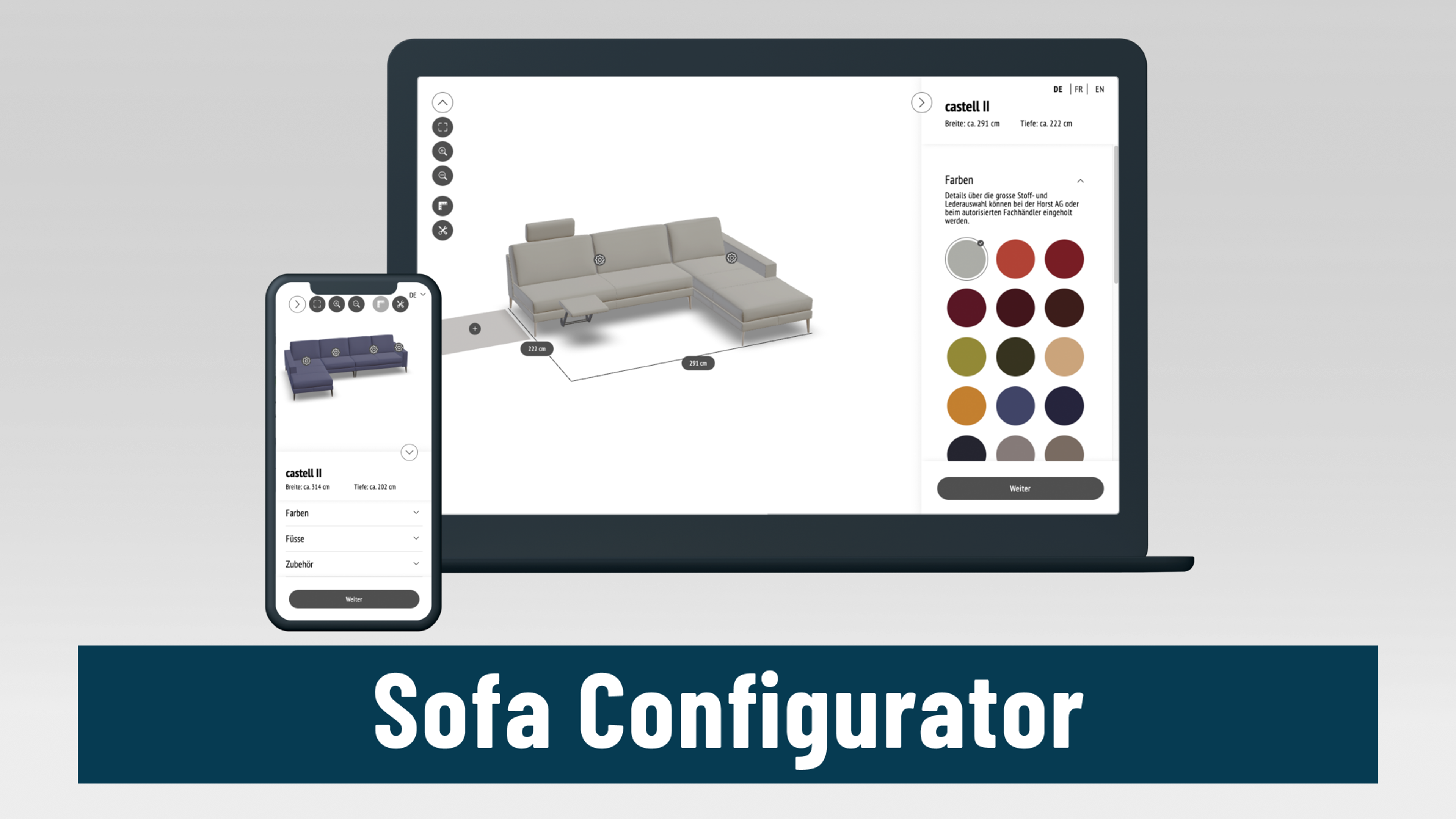 3D Furniture Configurator