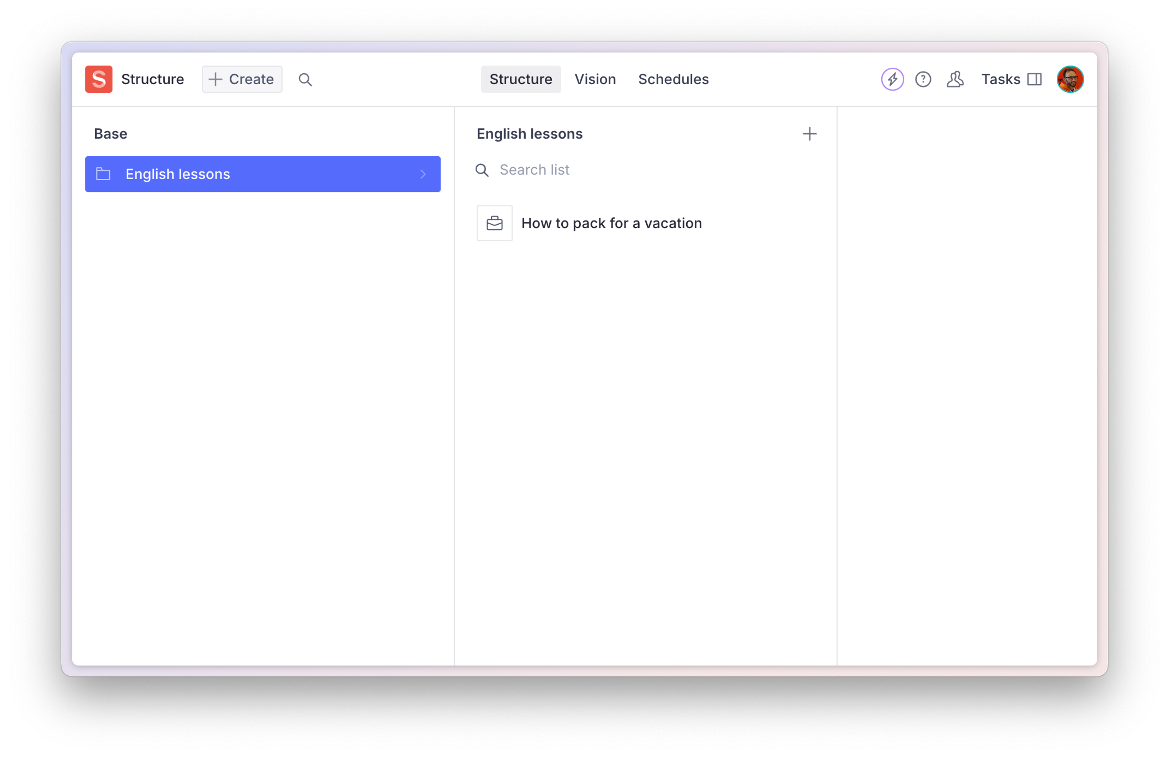 This filtered list only shows a subset of documents that satisfy the filter