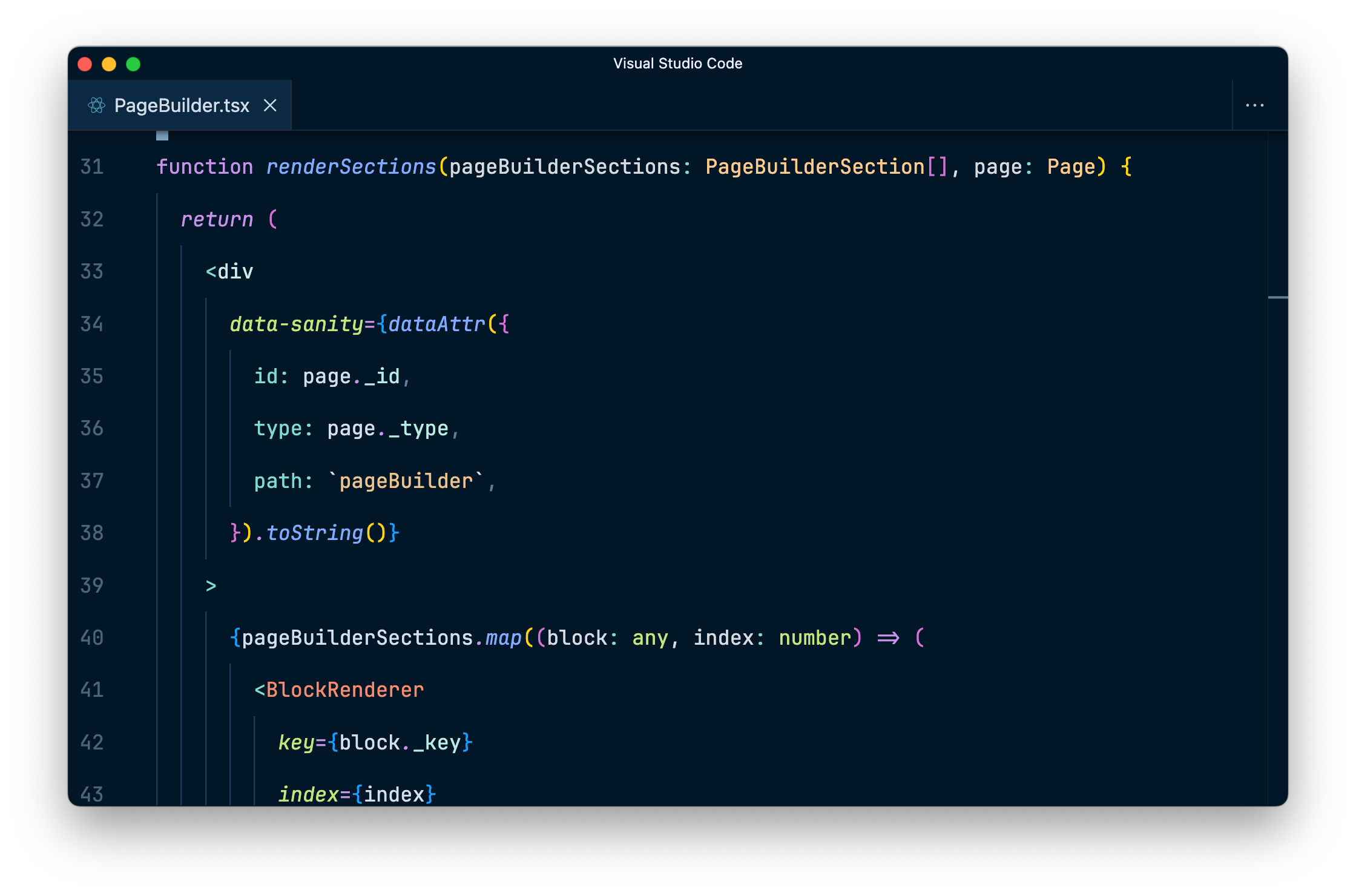 Code editor showing markup for draggable elements