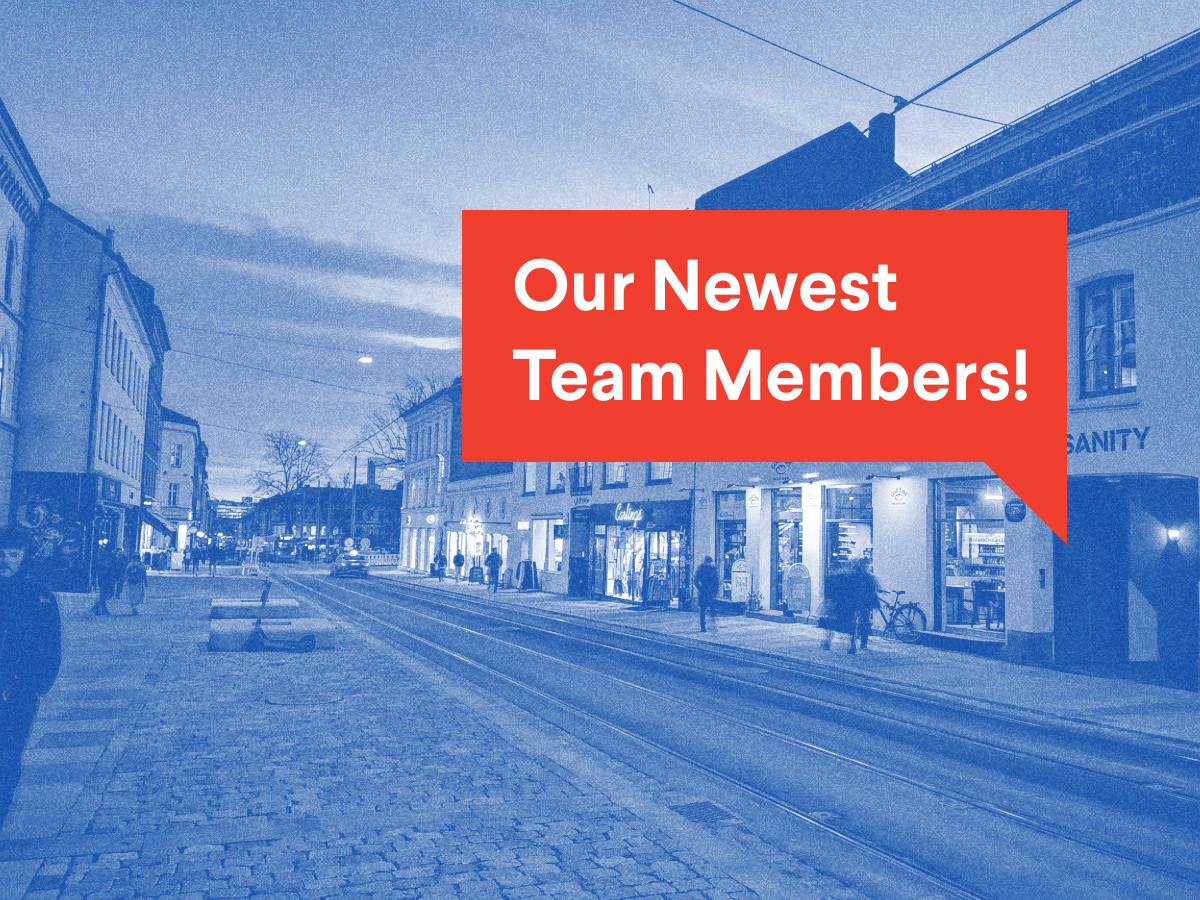 Meet our newest team members