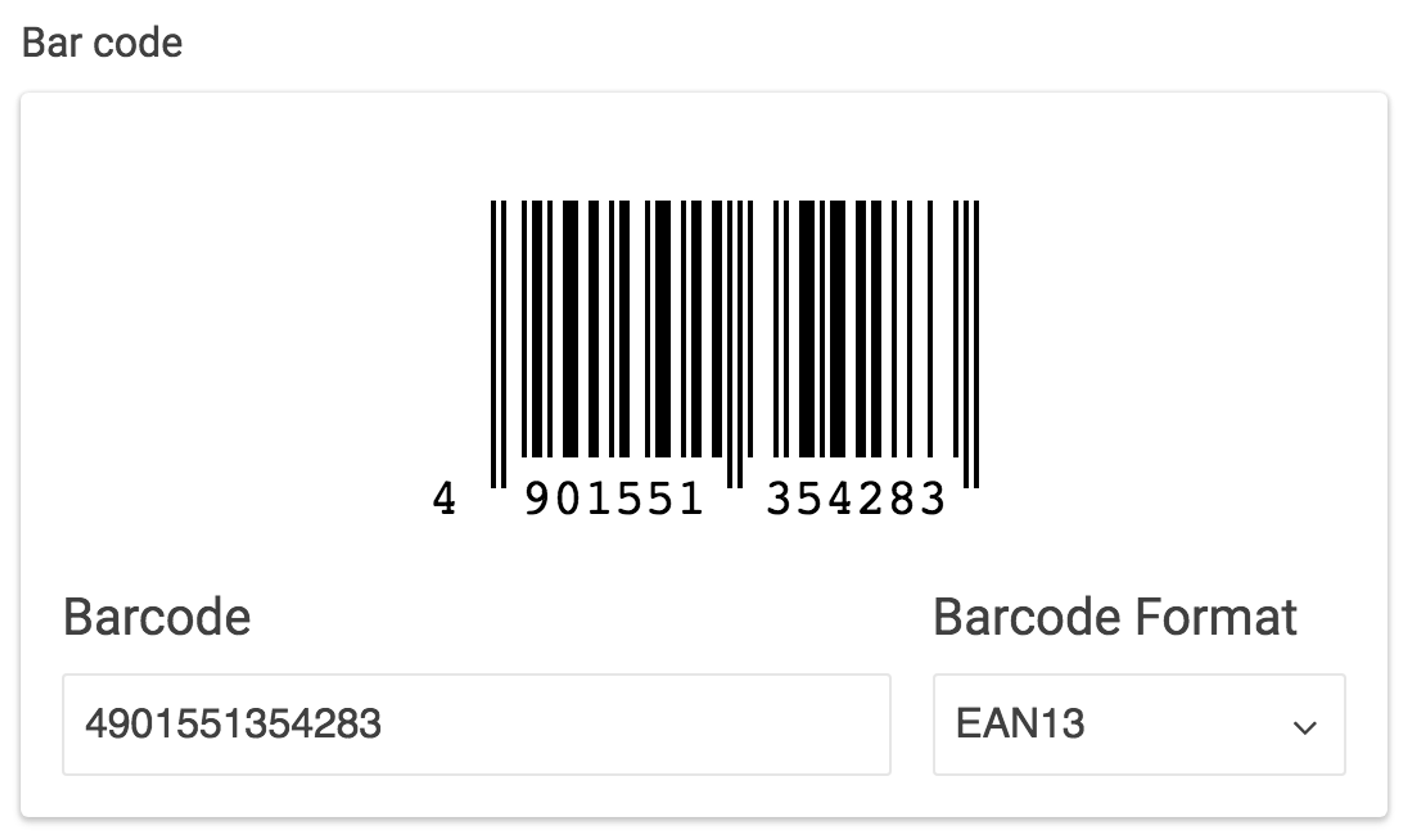 We got carried away and added a barcode renderer to the editor, so you can uh, scan it