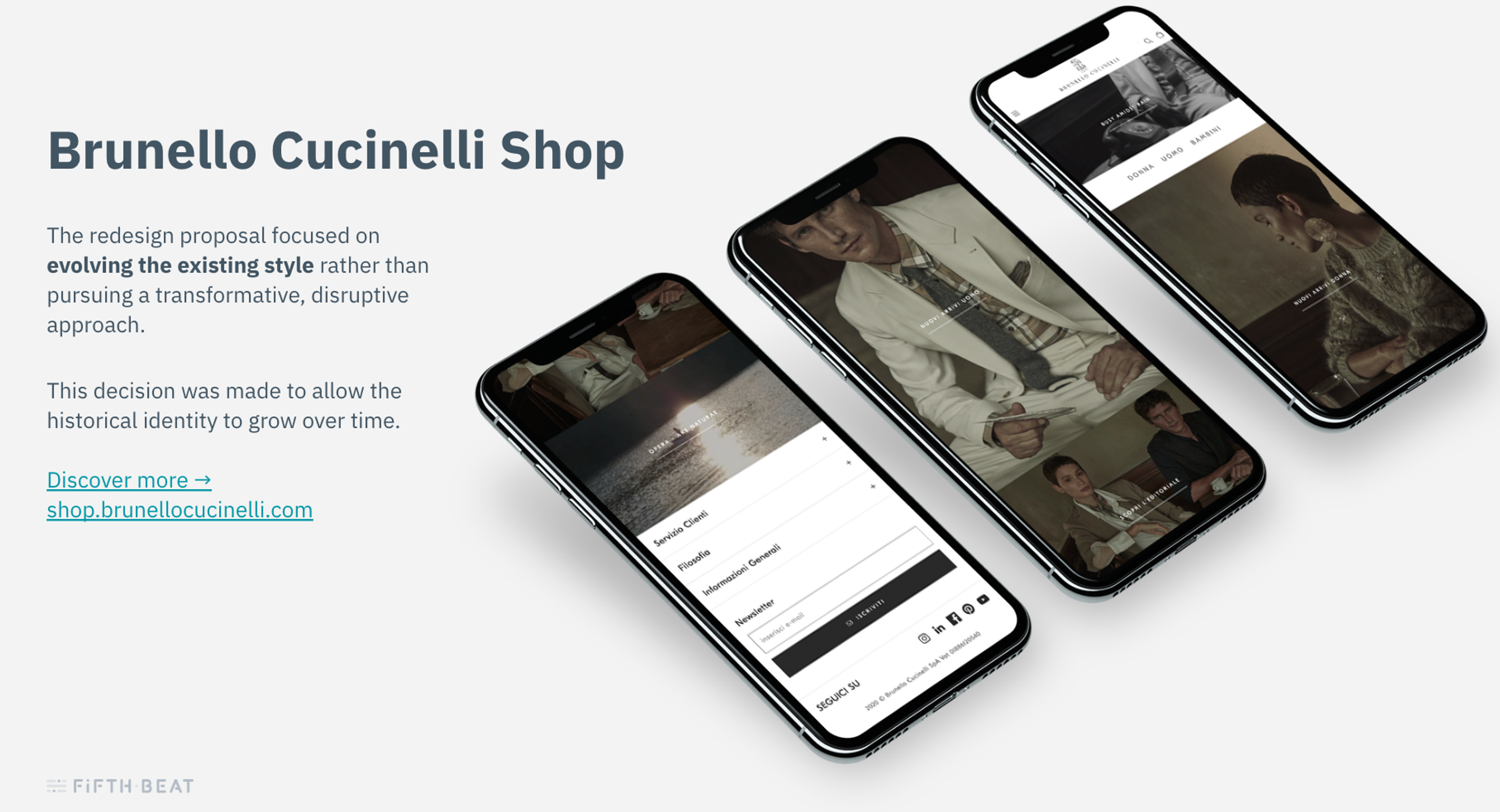 Brunello Cucinelli eCommerce