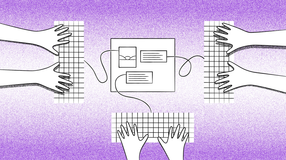 npm.io Hands collaborating