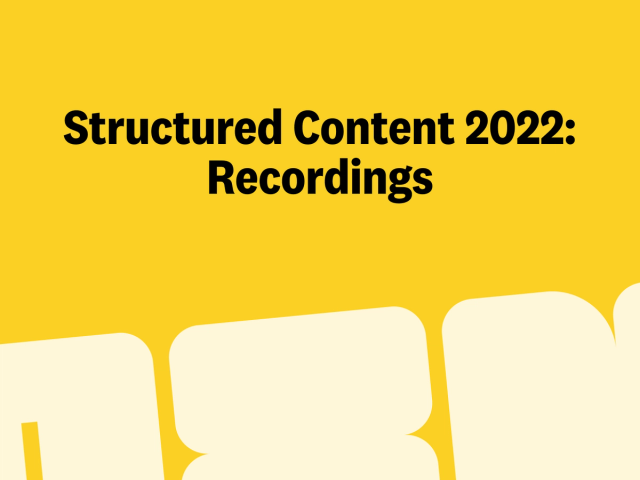 Structured Content 101: A Beginner's Guide | Sanity