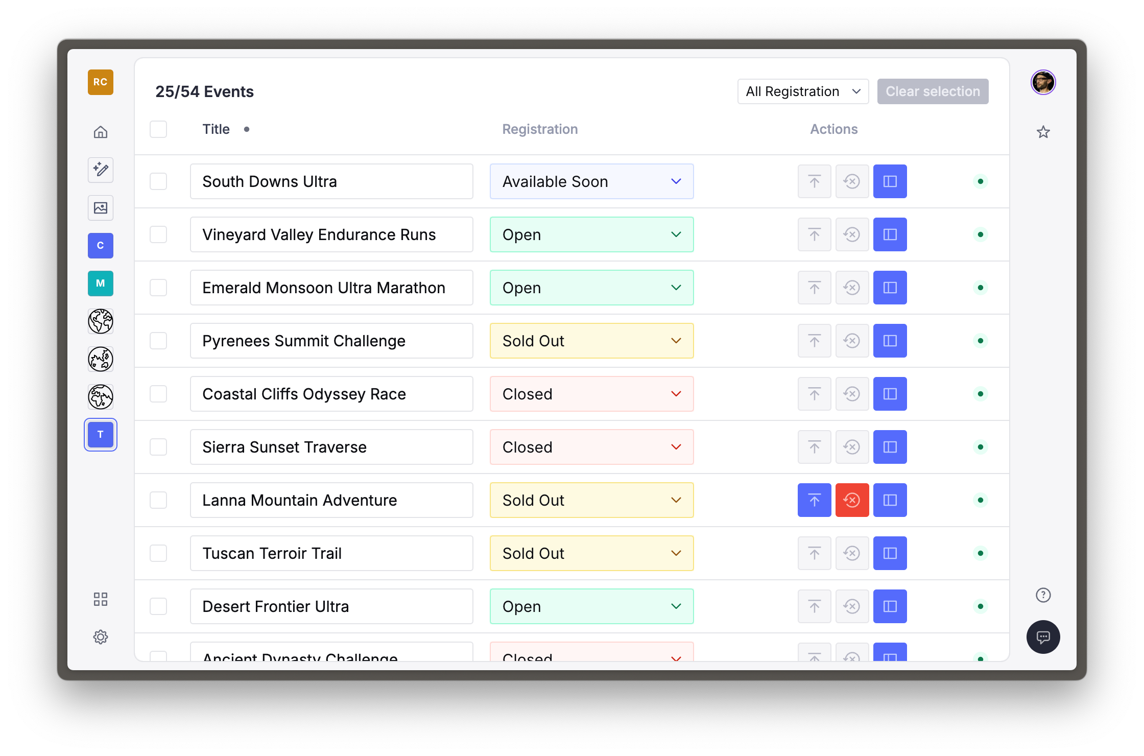 A content app for editing multiple documents in one view
