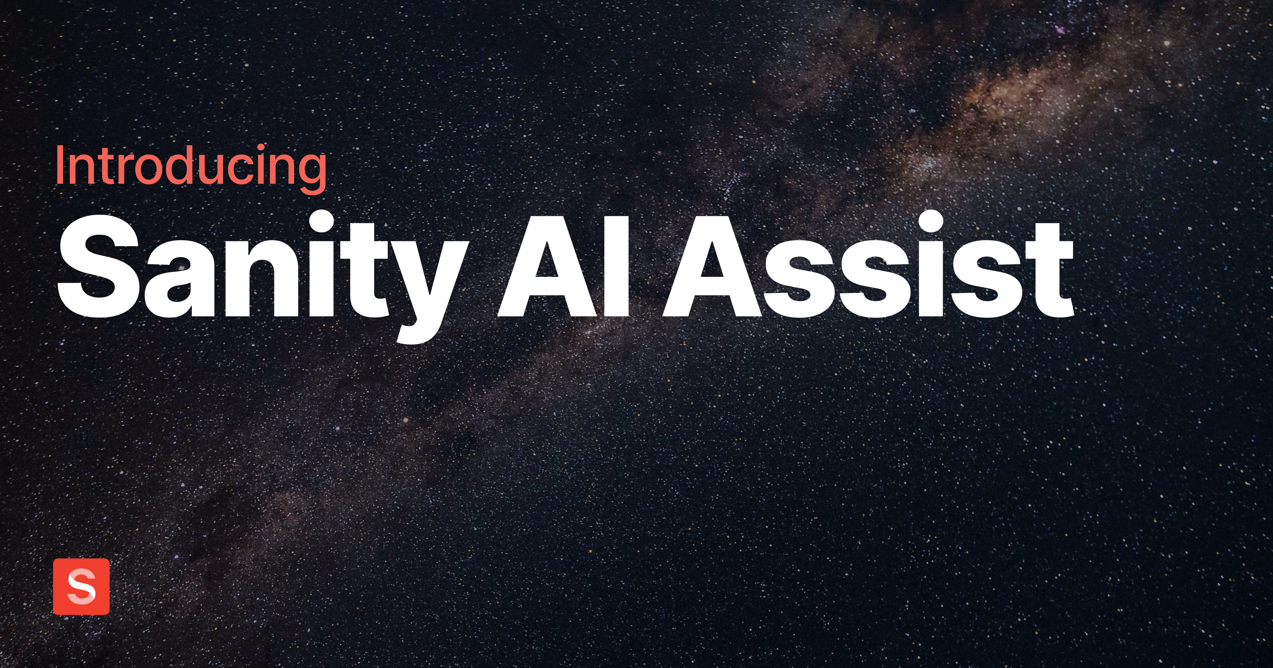 Announcing Sanity AI Assist