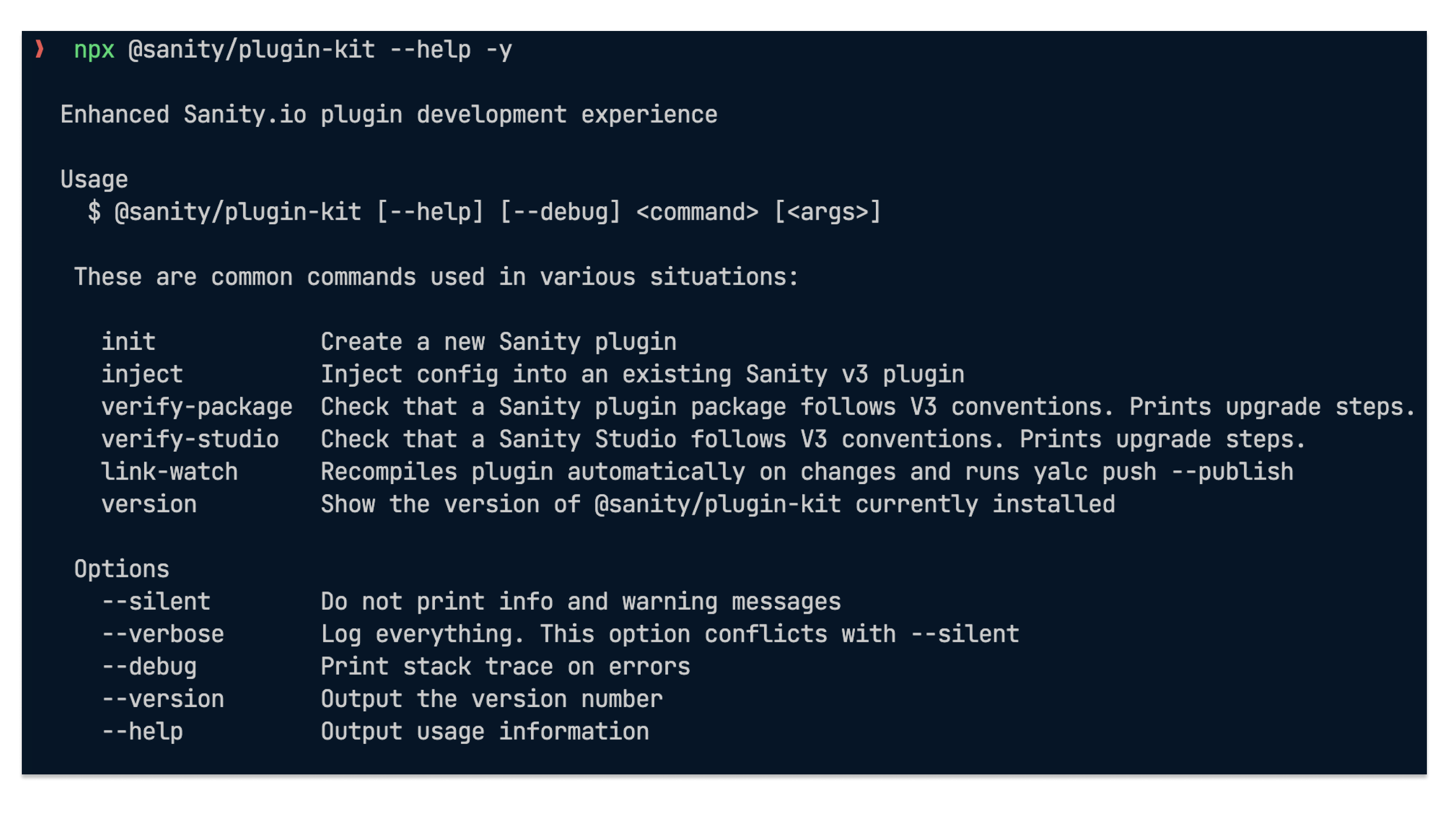 Code for plugin-kit, making it easy to make plugins for Sanity Studio