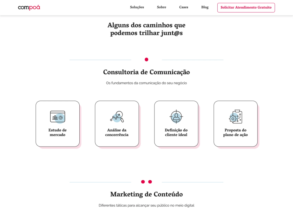 The Compoá frontpage The Compoá frontpage