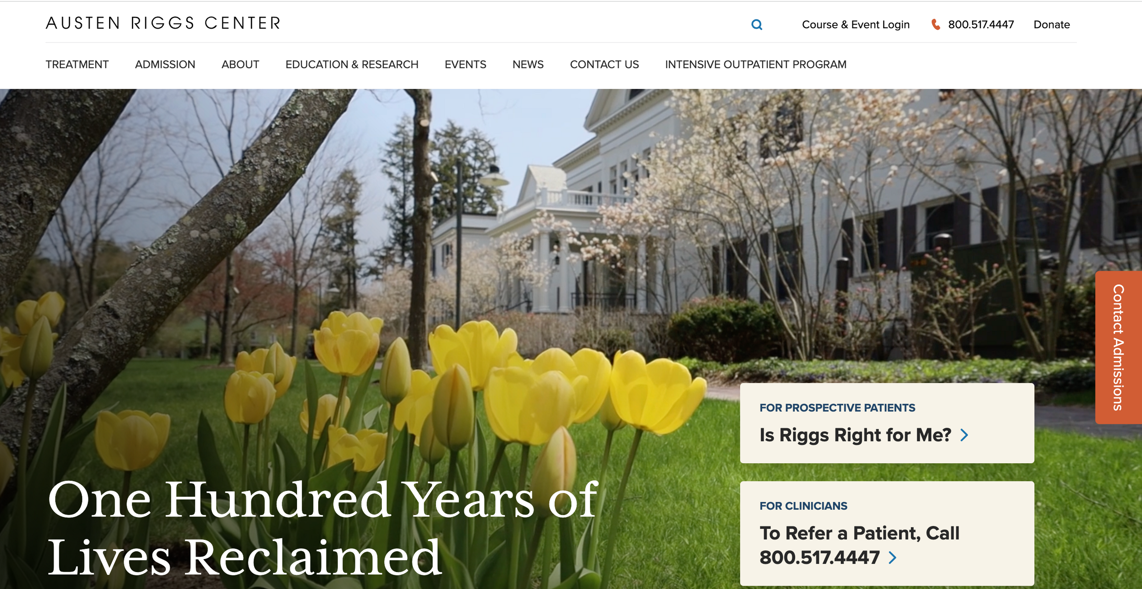 Austen Riggs Center Website