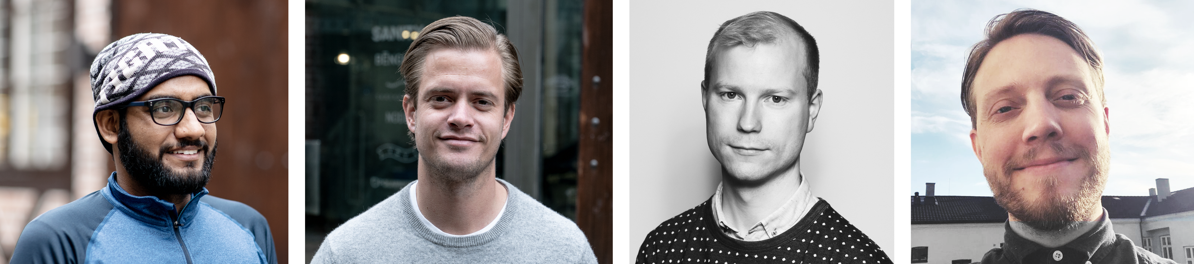 Welcoming: Radhe Kishan, Jacob Løvenskiold, Jørn Knutsen, Rune Botten