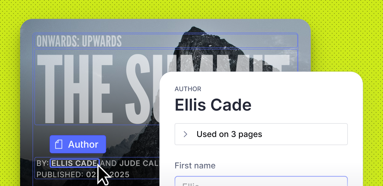 live preview in Sanity Studio