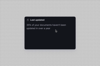 card for 'Last updated'