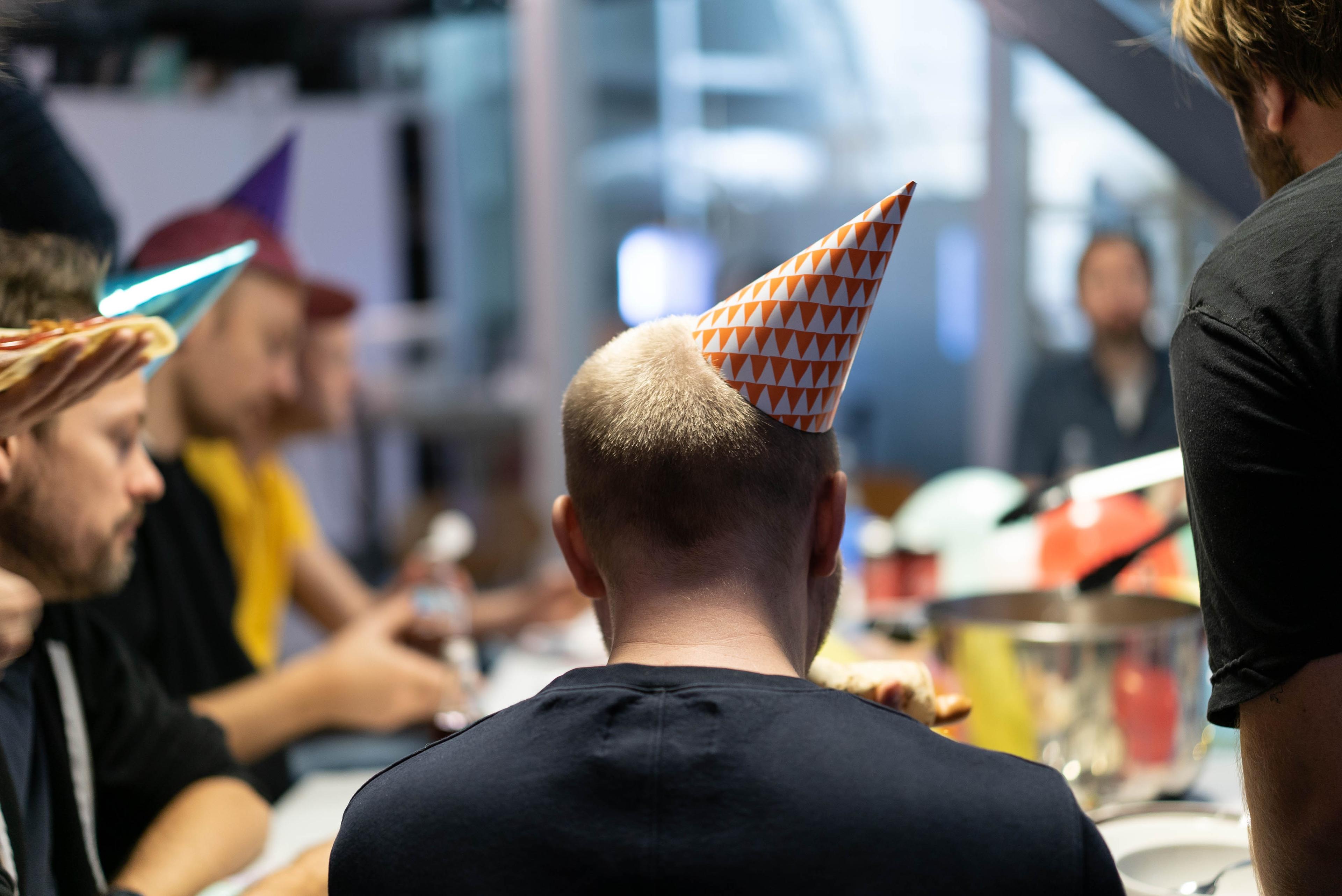 Celebratory hats 