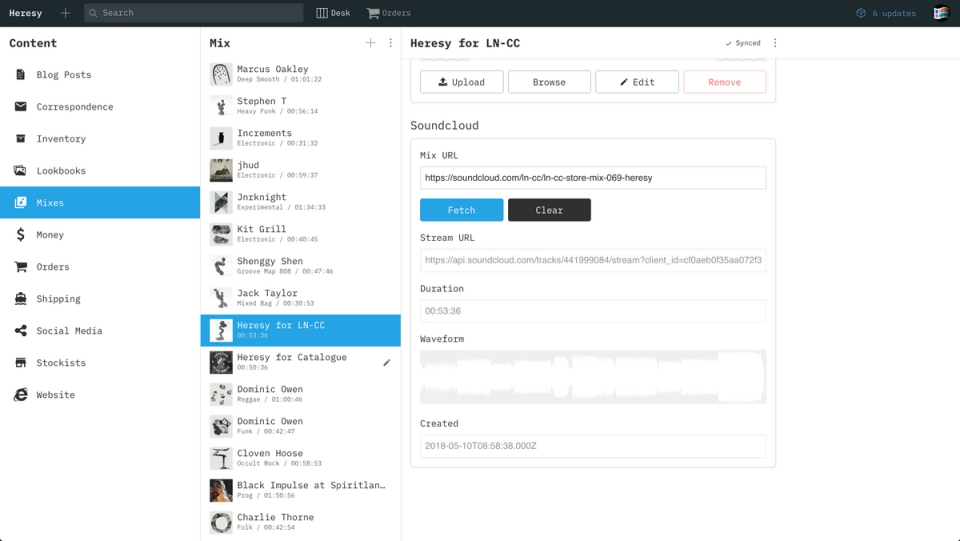 Sanity Studio with custom input component for SoundCloud. Sanity Studio with custom input component for SoundCloud.