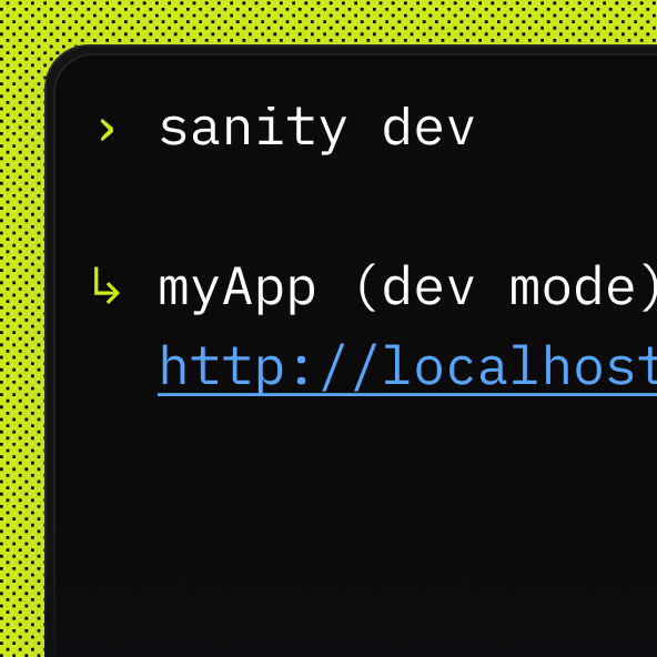 terminal UI for creating Sanity apps
