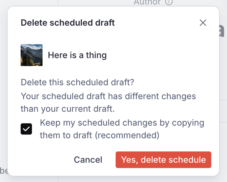 Schema Chip Draft New schema validate command, improvements to scheduled drafts, and ...