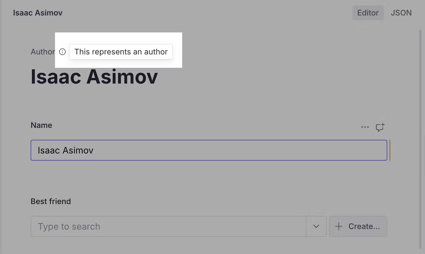 Document form description
